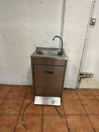 Lavamanos industrial acero inoxidable