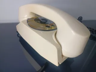 Teléfono vintage SAFNAT T&S Milano – Marfil 1960s