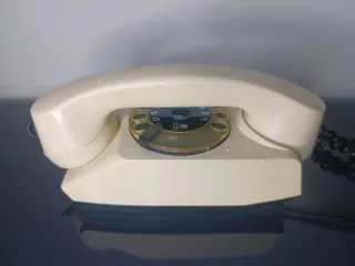 Teléfono vintage SAFNAT T&S Milano – Marfil 1960s