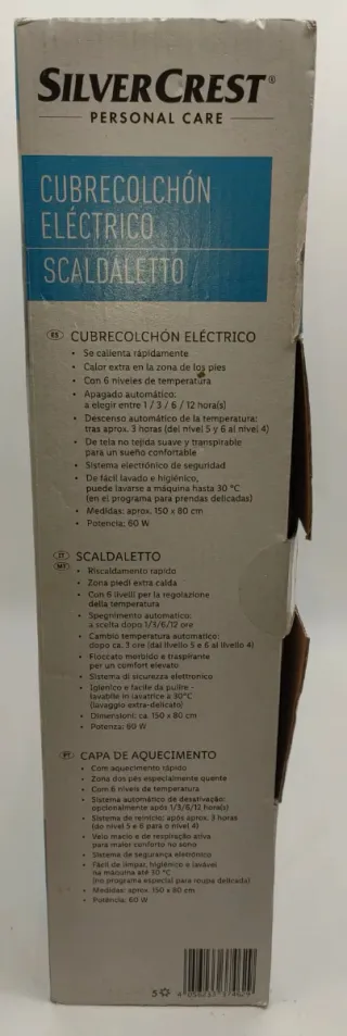 Scaldaletto Scaldasonno Elettrico Regolabile