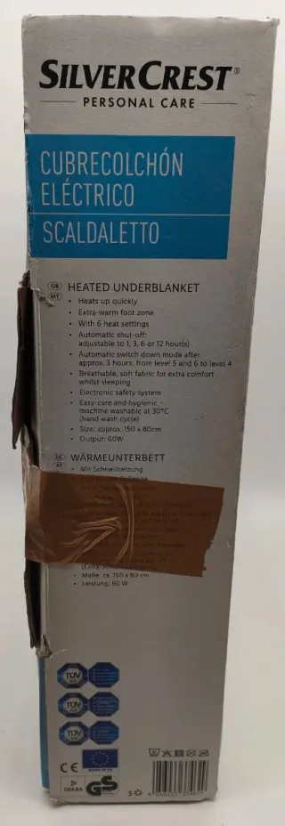 Scaldaletto Scaldasonno Elettrico Regolabile