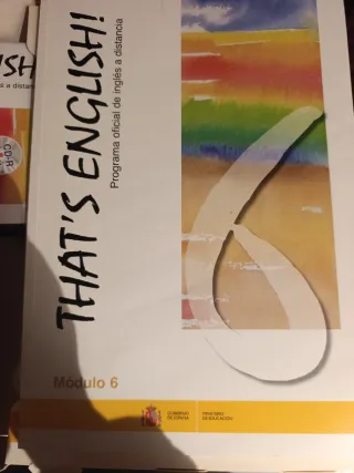 Modulos 4,5,6 y 7 del Thats English
