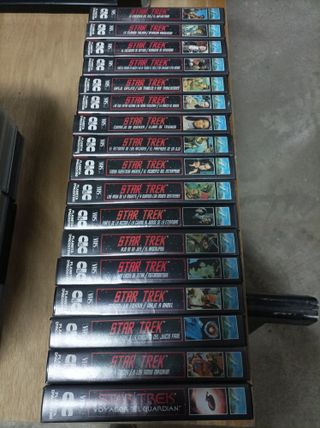 17 Colección VHS Star Trek