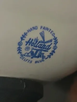 Molinillo café vintage Delft Blue Holanda