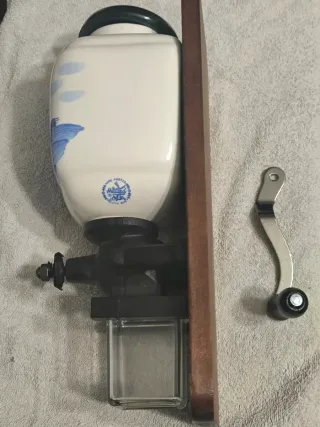 Molinillo café vintage Delft Blue Holanda