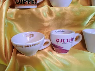 Tazzine caffè pubblicitarie - Set 16 pezzi