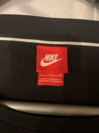 Sudadera Nike Mujer Negra y Gris