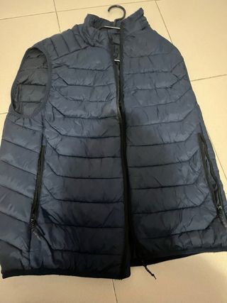Chaleco acolchado OUTER azul talla L