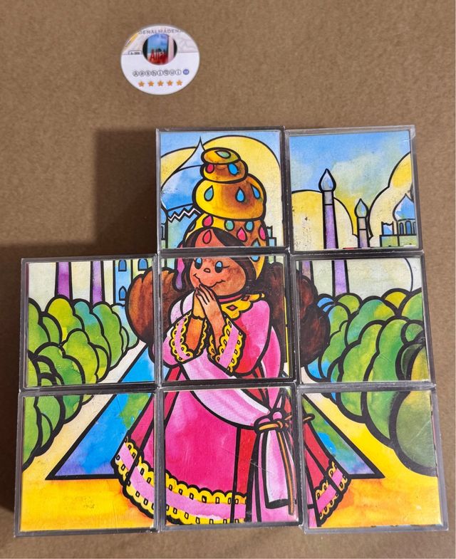 Rompecabezas de barriguitas años 80