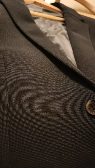 Americana traje línea confort azul