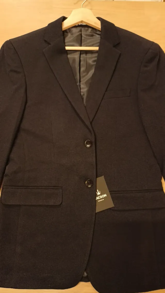 Americana traje línea confort azul