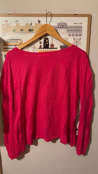 Jersey fino fucsia URBAN BASIC talla L