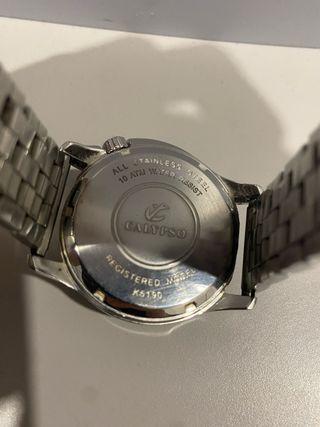 Reloj Calypso Negro y Plateado