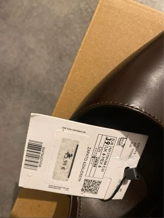 Scarpe Mango tacco 10 cm marrone 39