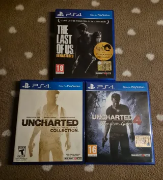 Lotto PS4 Uncharted Collection & The Last of Us
