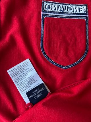 Maglia rossa Umbro Inghilterra Mondiali 2006