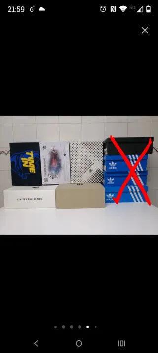 Scatole Adidas Edizione Limitata e Speciale a 2€