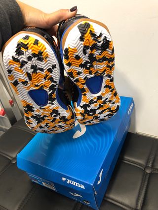 Joma Point Men nero/arancione 46