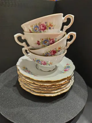 Set Tazze Caffè Vintage Bavaria Rosenthal