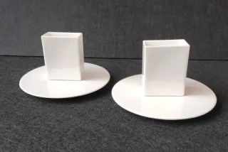 Coppia Tazzine Caffè Alessi 2005