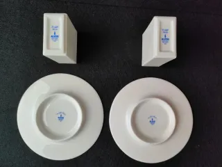 Coppia Tazzine Caffè Alessi 2005