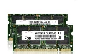 Kingston 4GB DDR2 SODIMM Portátil