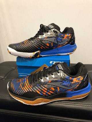 Joma Point Men Nero/arancione 44