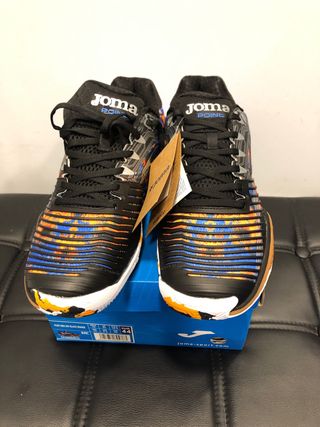 Joma Point Men Nero/arancione 44