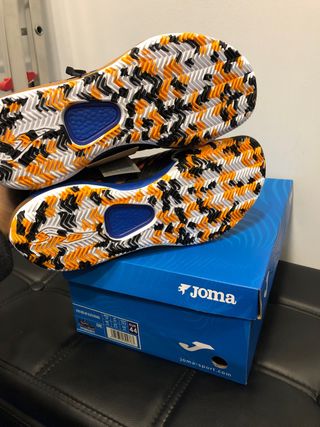 Joma Point Men Nero/arancione 44