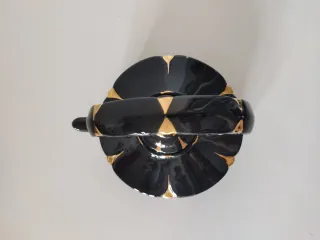 TETERA VINTAGE PORCELANA MANISES