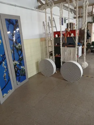 Varios artículos de decoración