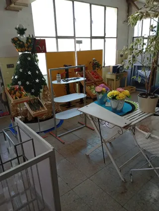 Varios artículos de decoración