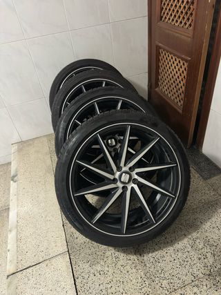 Llantas 18 5x100 con Neumáticos 225/40/18