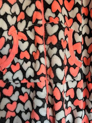 Pijama mono corazón talla única