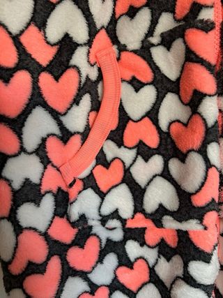 Pijama mono corazón talla única