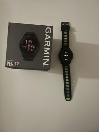 Garmin Venu 2 Smartwatch Negro/Verde