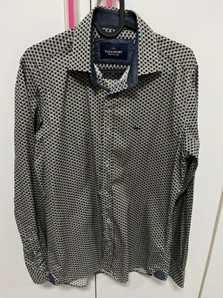 Camisa hombre Passaport Talla 2 Estampada