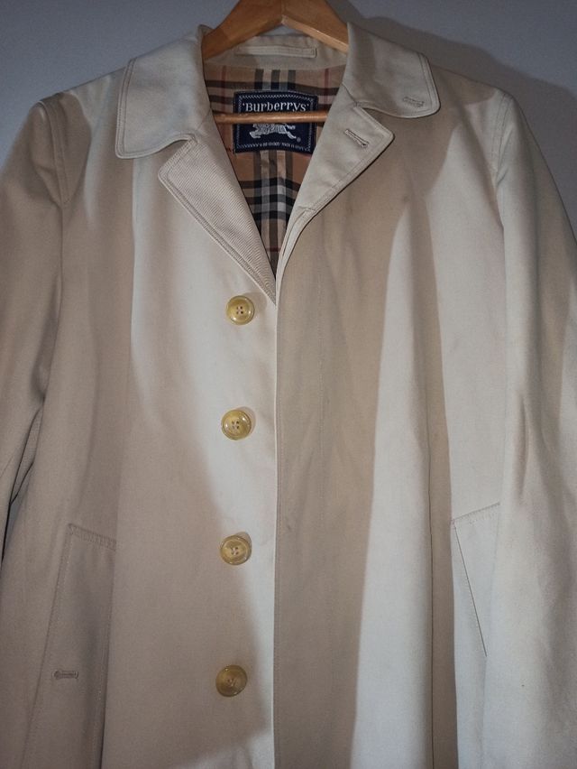 Gabardina Burberry Thomas Beige