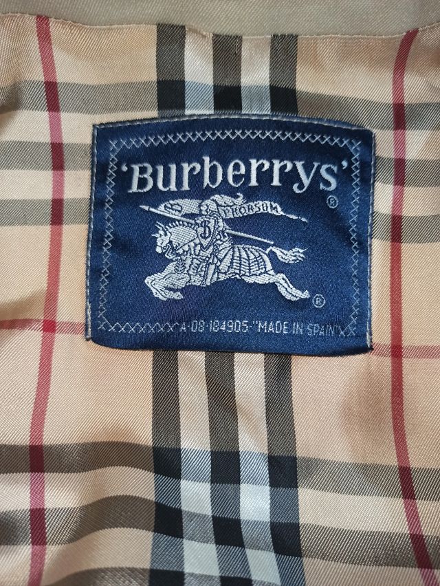 Gabardina Burberry Thomas Beige