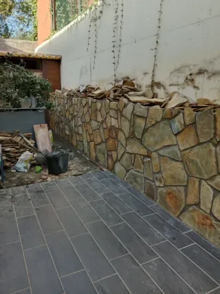 Reforma de piedra natural