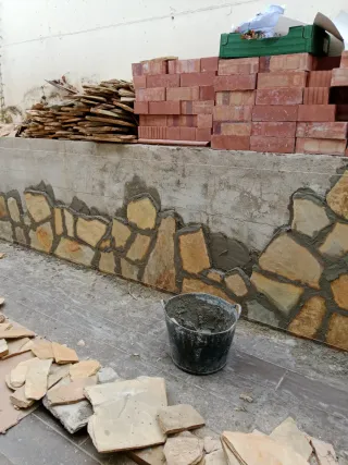 Reforma de piedra natural