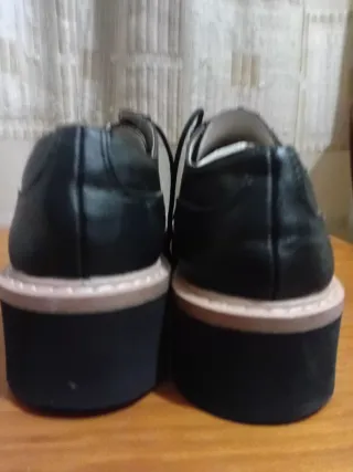 Zapatos plataforma Zara (38)
