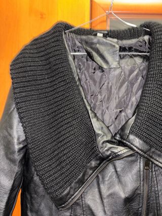 Giacca invernale nera vintage