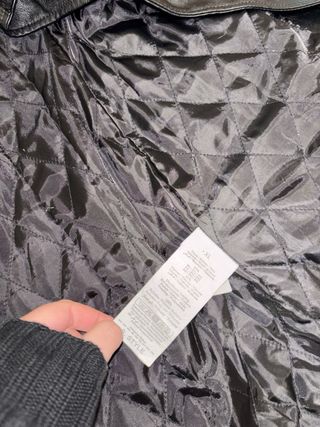 Giacca invernale nera vintage