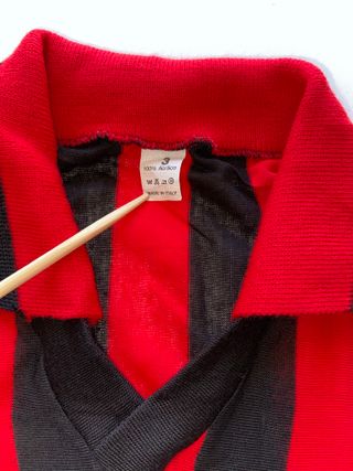 Maglia Milan Anni 90 Mediolanum Rossonera