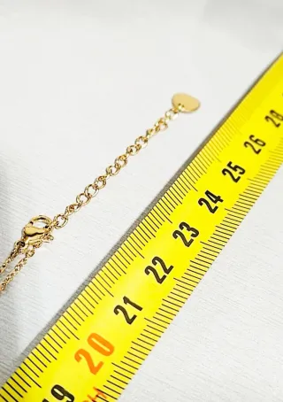 Gargantilla acero perla y circonita