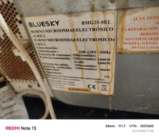 Microondas Bluesky 25L
