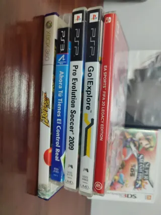 Lote Juegos PS2, 3DS, Switch, PSP