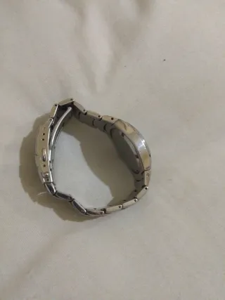 Reloj Lotus Plata y Blanco