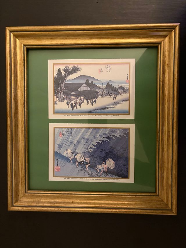 Cuadro Serie Tokaido by Ando Hiroshige (1787-1858)